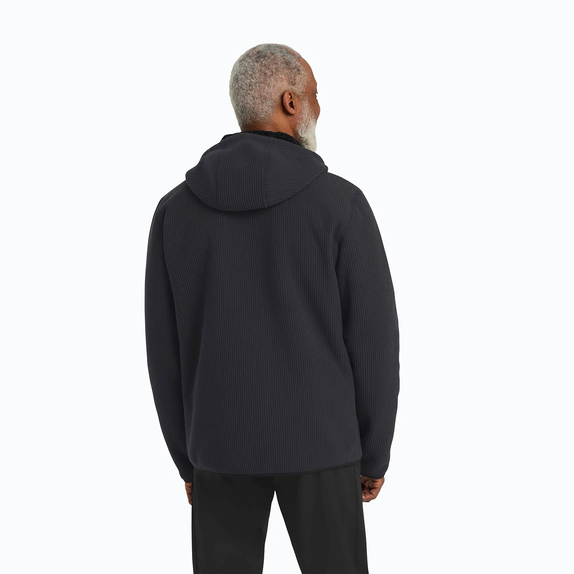 Camisola de trekking masculina Jack Wolfskin Lake Ridge Hooded 3/7