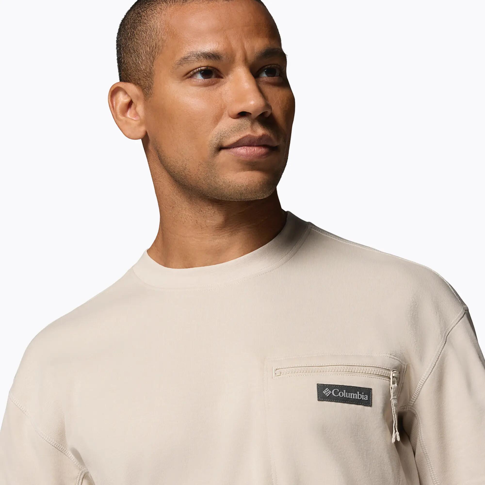 T-shirt masculino Columbia Echo Passage Crew 5/6