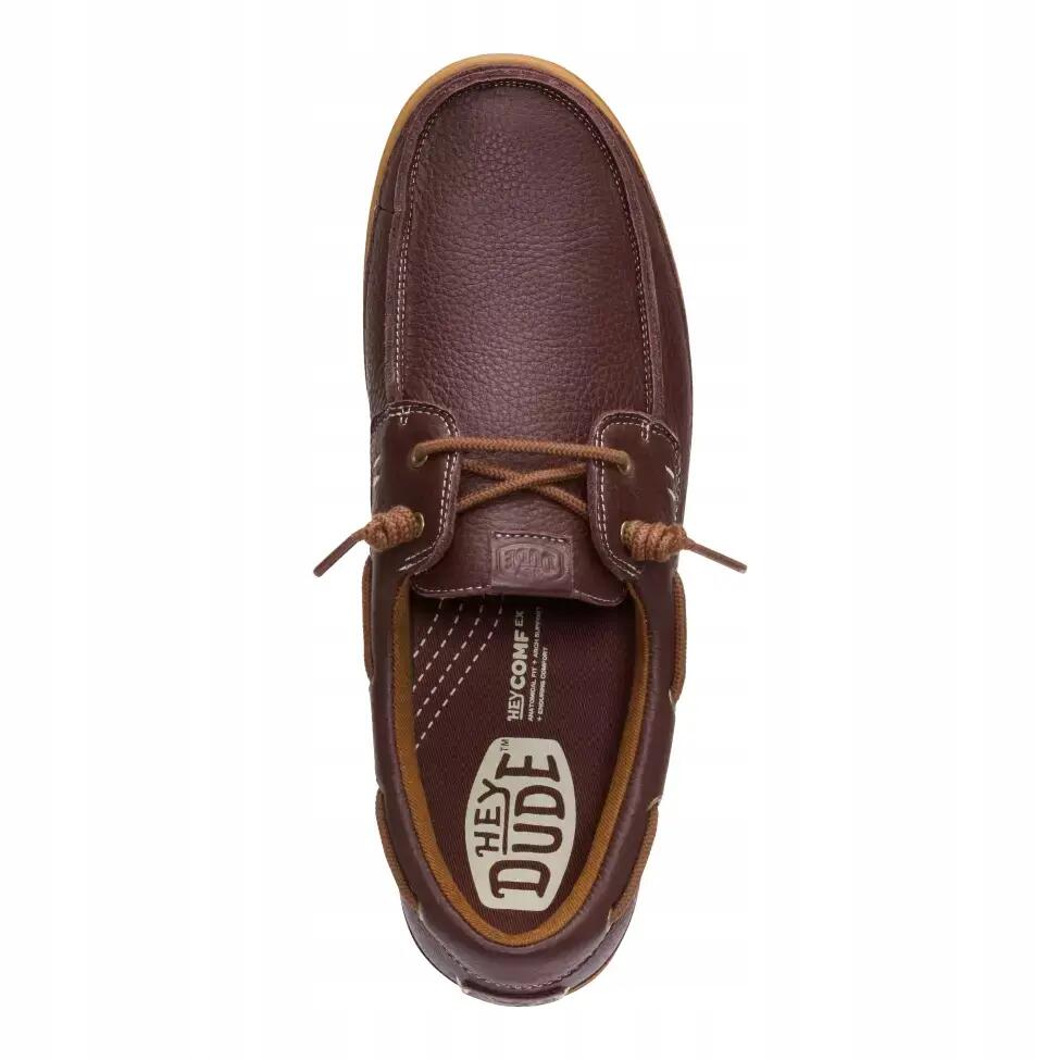 HeyDude Męskie Mokasyny Harbor Lo Craft Leather 6/6