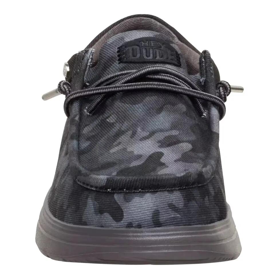 HeyDude Męskie Mokasyny Wally Comf Worn Twill 3/6