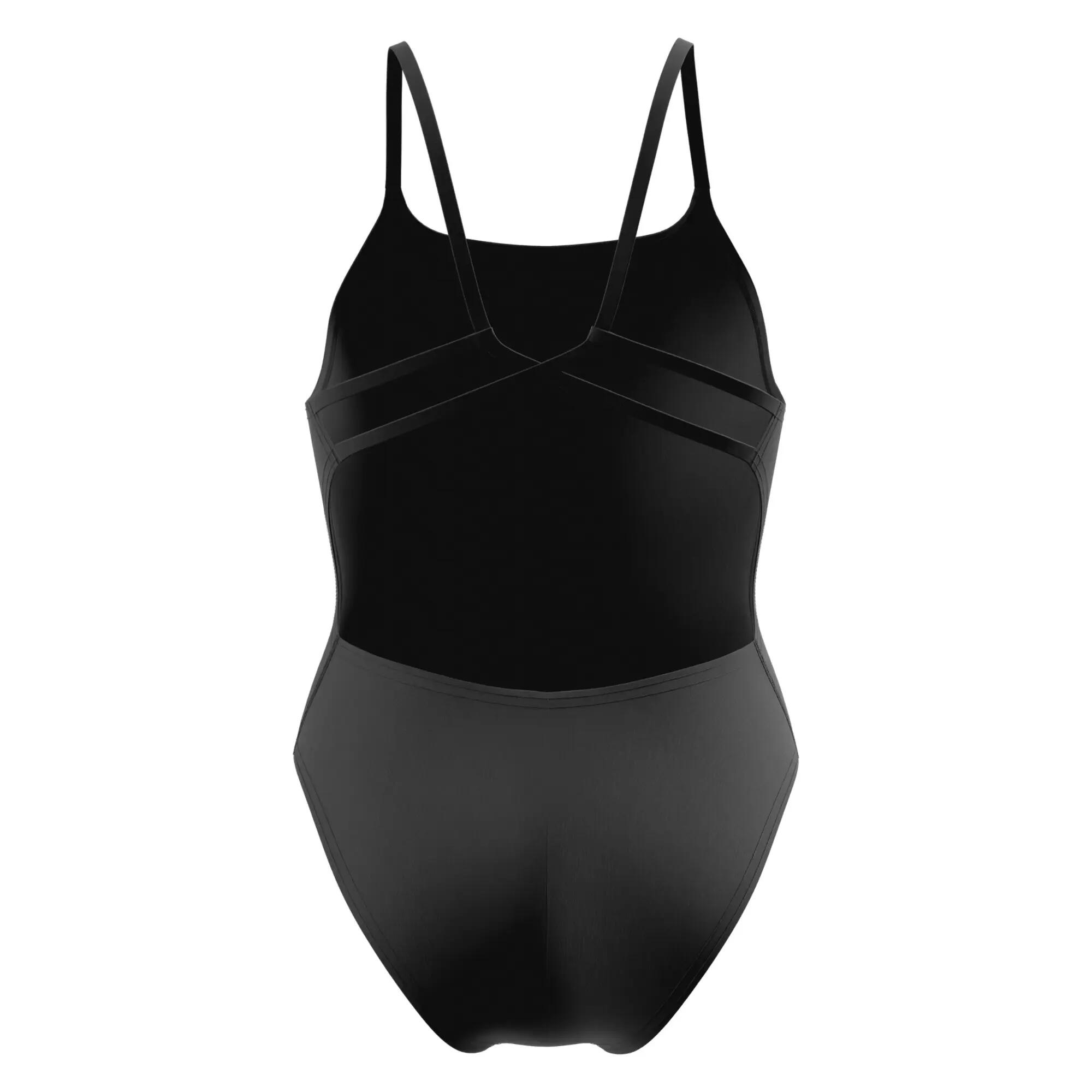Maillot De Bain 1 Pièce TEAM ENDURACEX Femme (Noir) 2/6