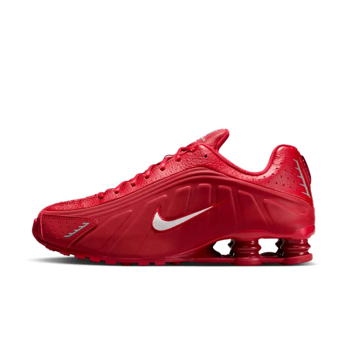 Nike Shox R4 Red White 2/6
