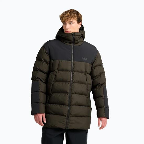 Herren-Isolationsjacke Jack Wolfskin Icy Hollow Hooded