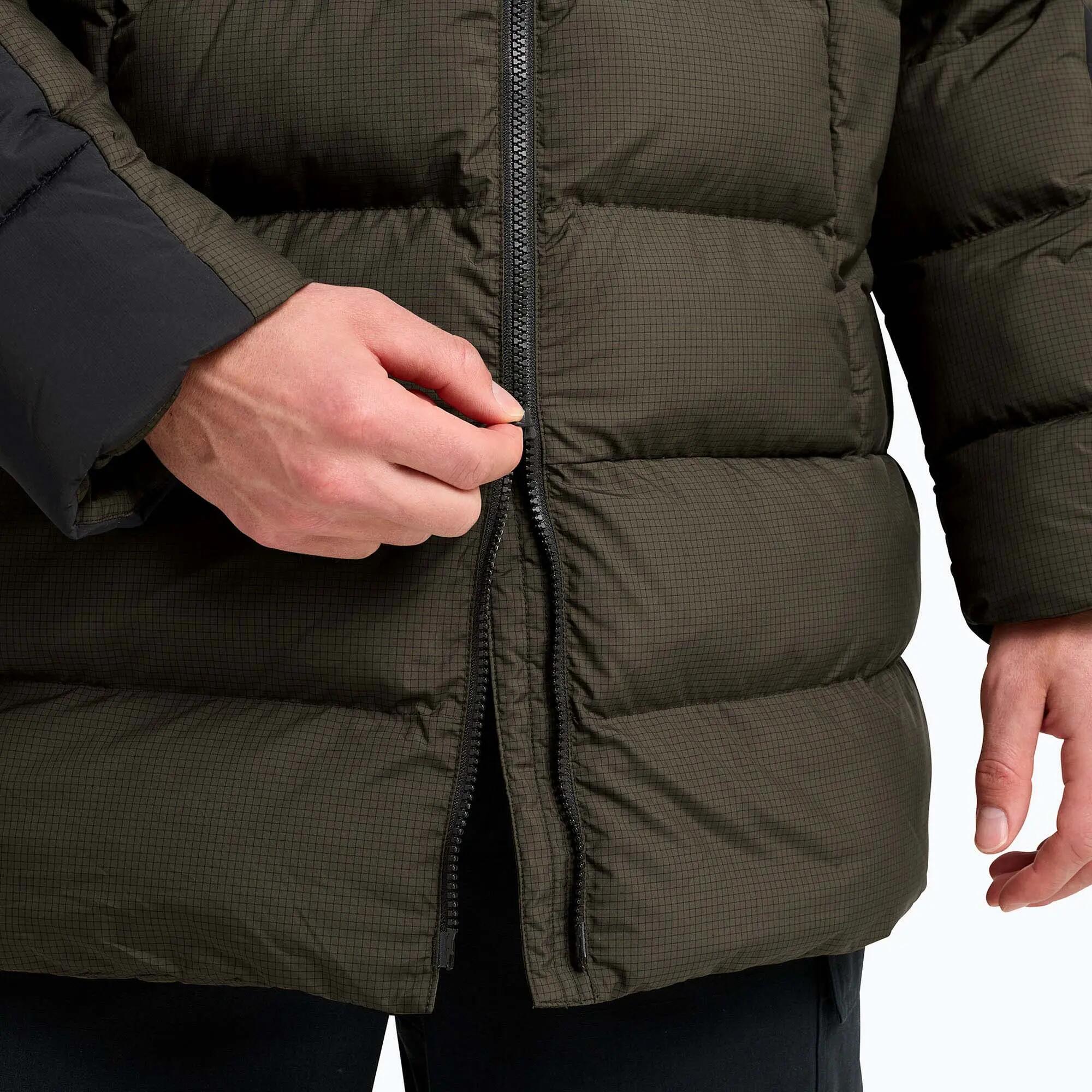Herren-Isolationsjacke Jack Wolfskin Icy Hollow Hooded 6/7
