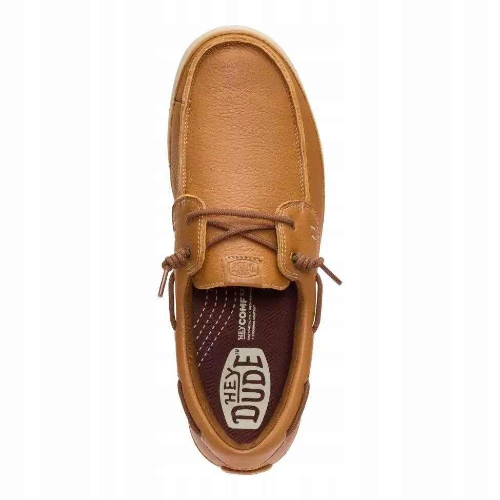 HeyDude Męskie Mokasyny Harbor Lo Craft Leather 6/6
