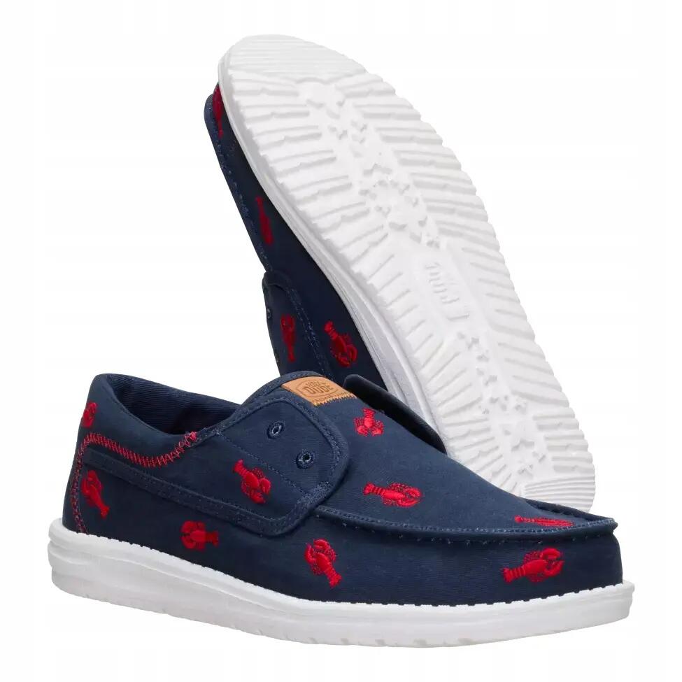 HeyDude Męskie Mokasyny Cru Embroidered 3/6