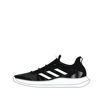 Tennisschoenen adidas defiant speed clay zwart/wit