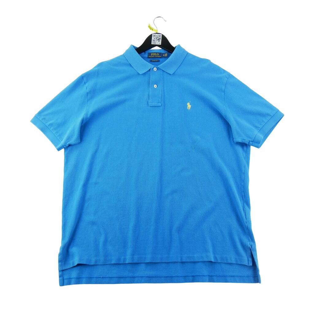 Second life - Men's Short Sleeve Polo Blue - Good
