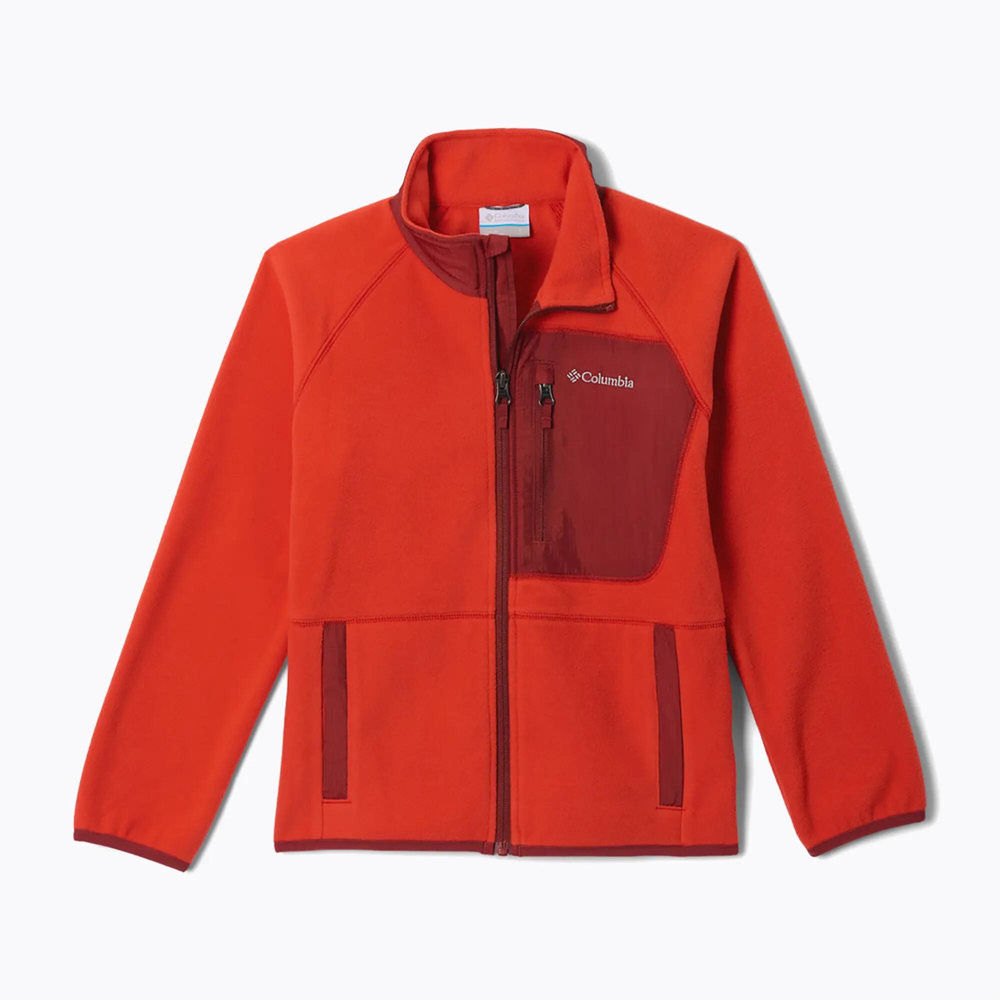 Bluza polarowa dziecięca Columbia Fast Trek V Full Zip 1/3