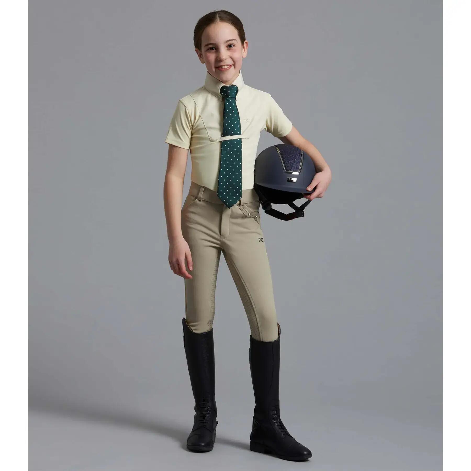 Camicia da equitazione da competizione per bambina Premier Equine Luciana 2/6