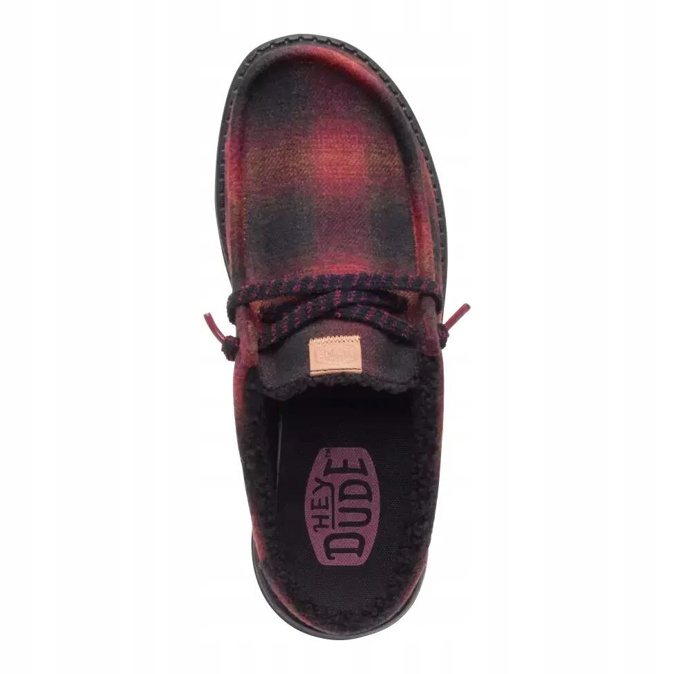 HeyDude Męskie Mokasyny Wally Slip Plaid 6/6