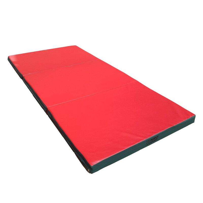 Turnmatte Klappbar 210 x 100 x 8 cm Weichbodenmatte  Gymnastikmatte  Fitness