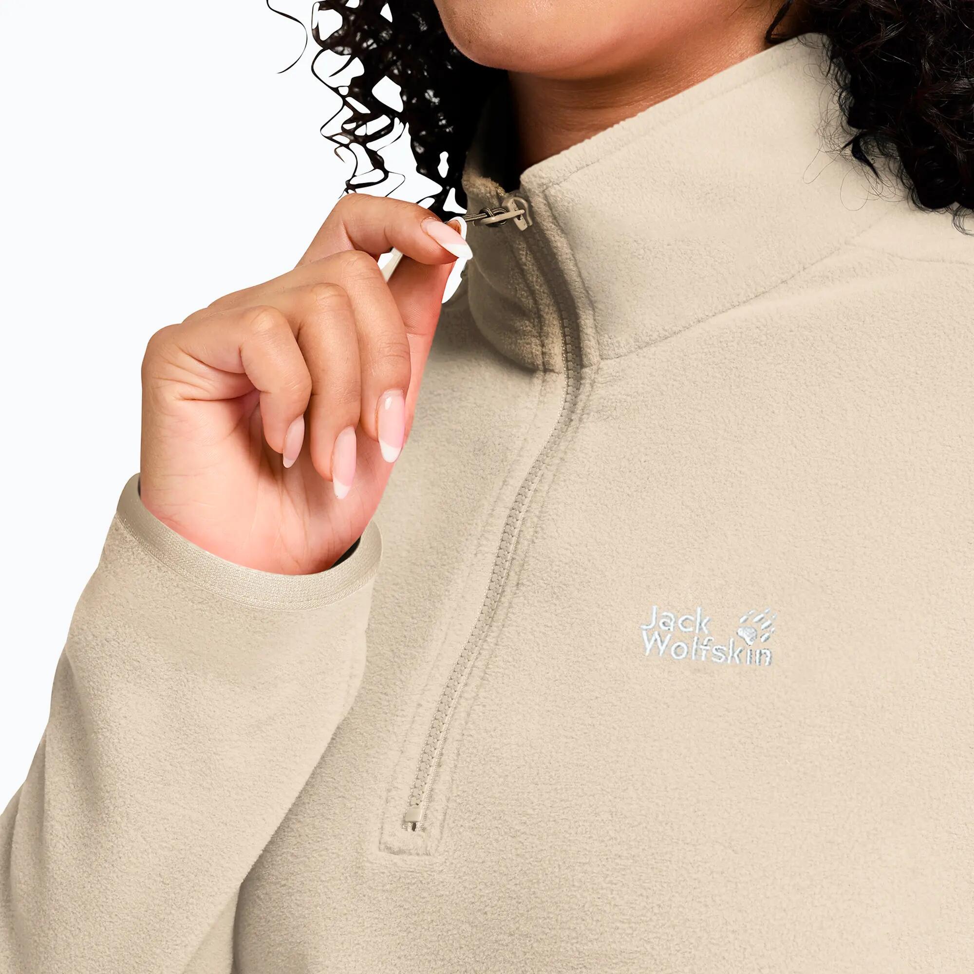 Dames fleecevest Jack Wolfskin Taunus 100 Full Zip 4/7