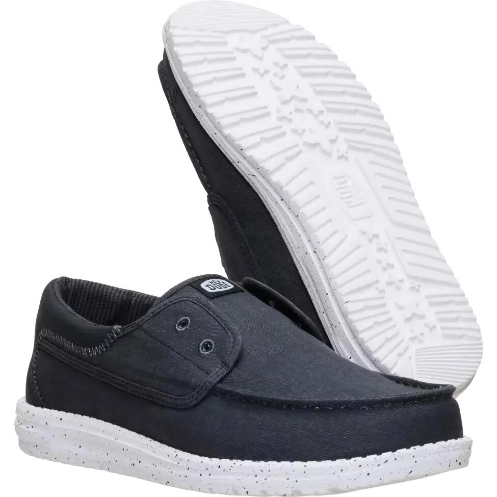 HeyDude Męskie Mokasyny Wally Stretch Canvas 3/6