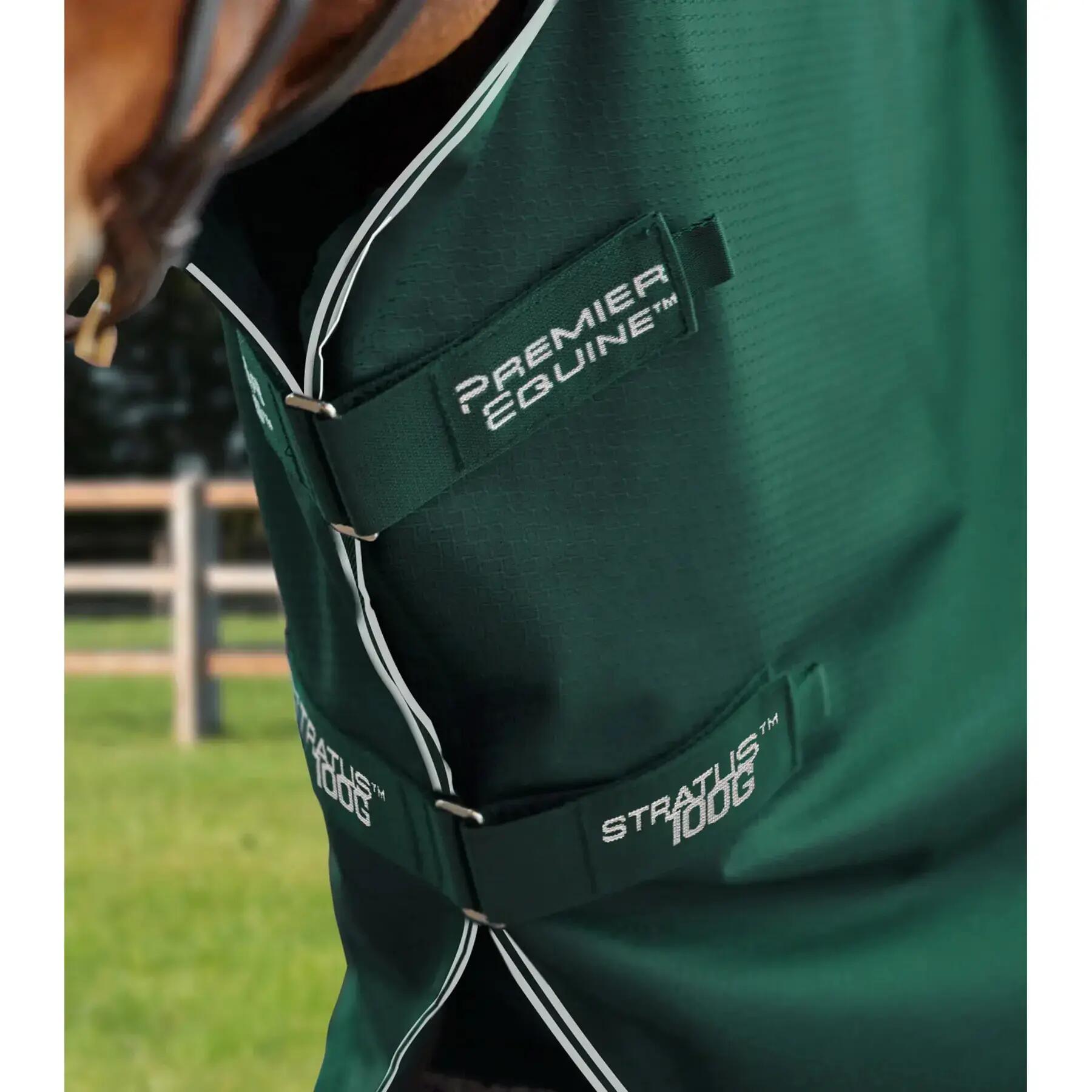 Derka zewnętrzna dla koni z osłoną szyi Premier Equine Stratus 600D Series 100g 2/6