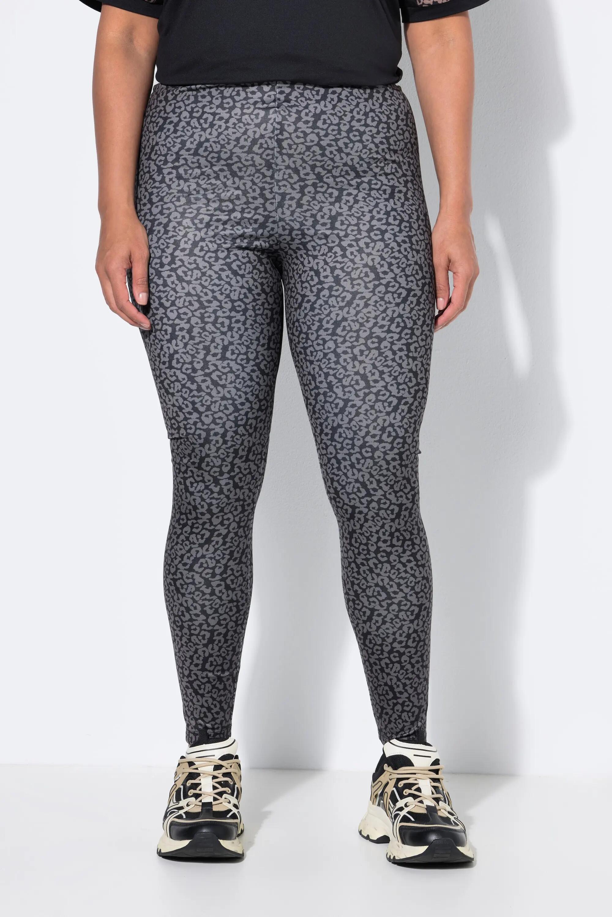 Damen Leggings bedruckt Slim Elastikbund 11/13