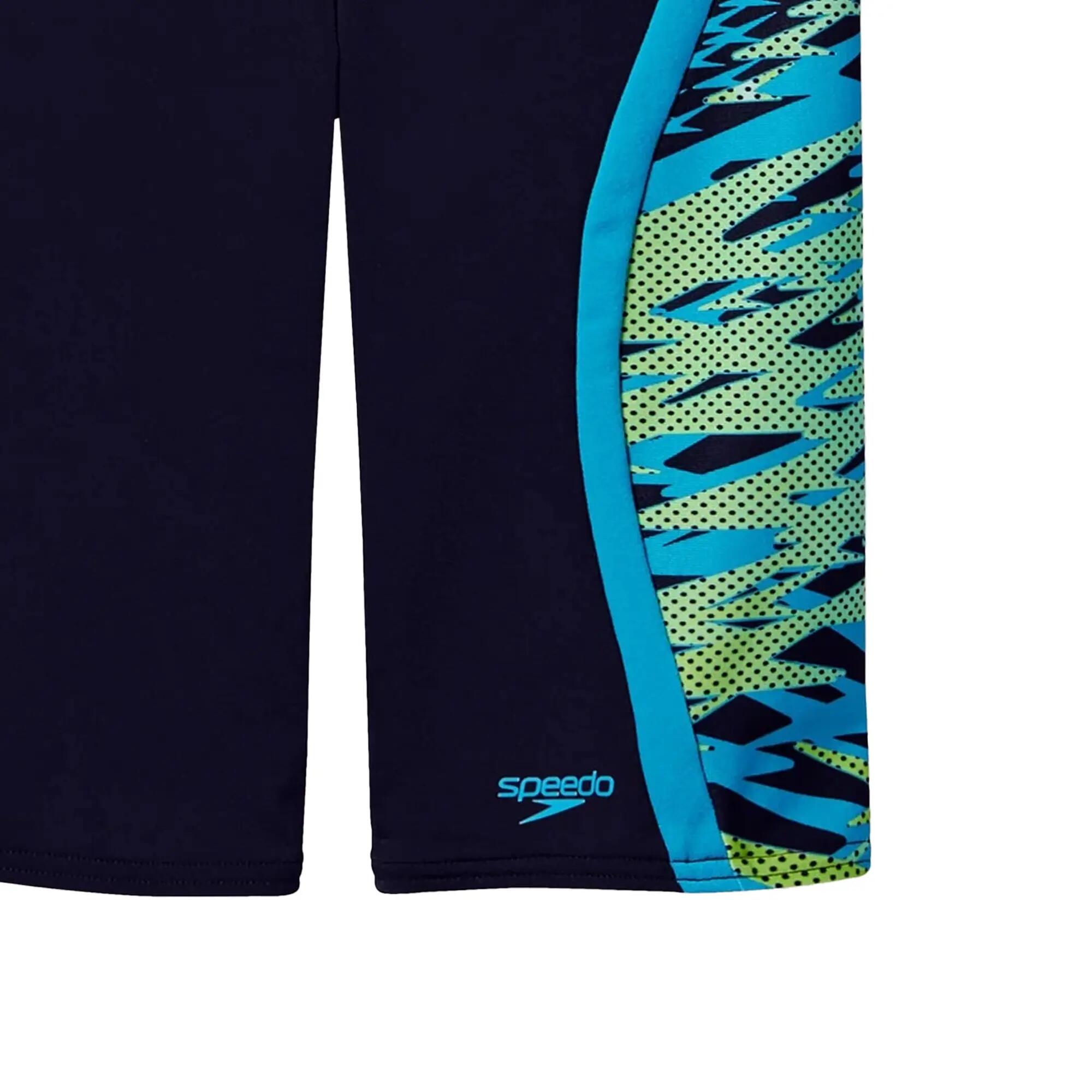 "Hyperboom" JammerShorts für Jungen Schwarz/Blau 3/3