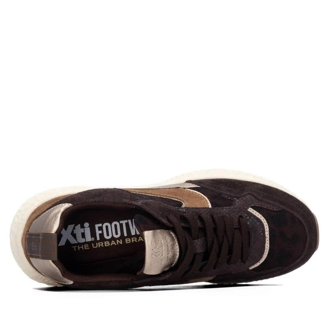 Women's Sneakers Xti 146145-brown Brown 6/7