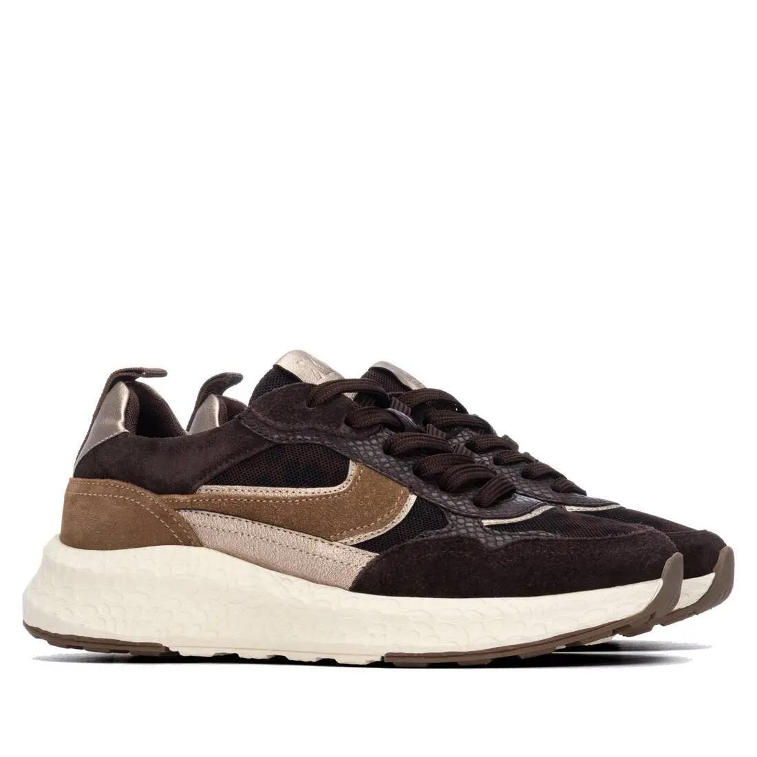 Women's Sneakers Xti 146145-brown Brown 5/7