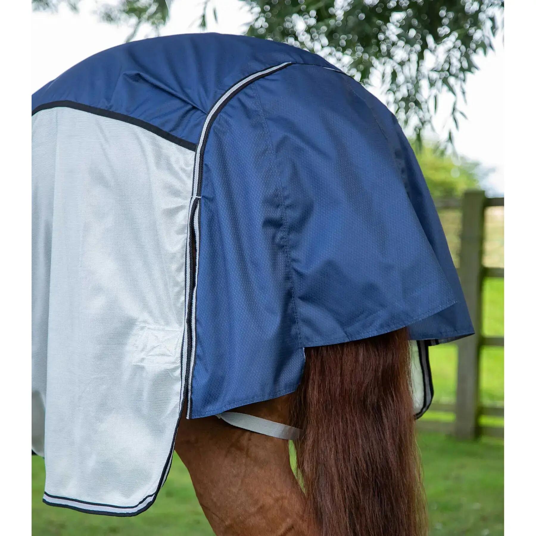 Paardenvliegendeken met surcingles Premier Equine ShowerTex 0 g 6/6