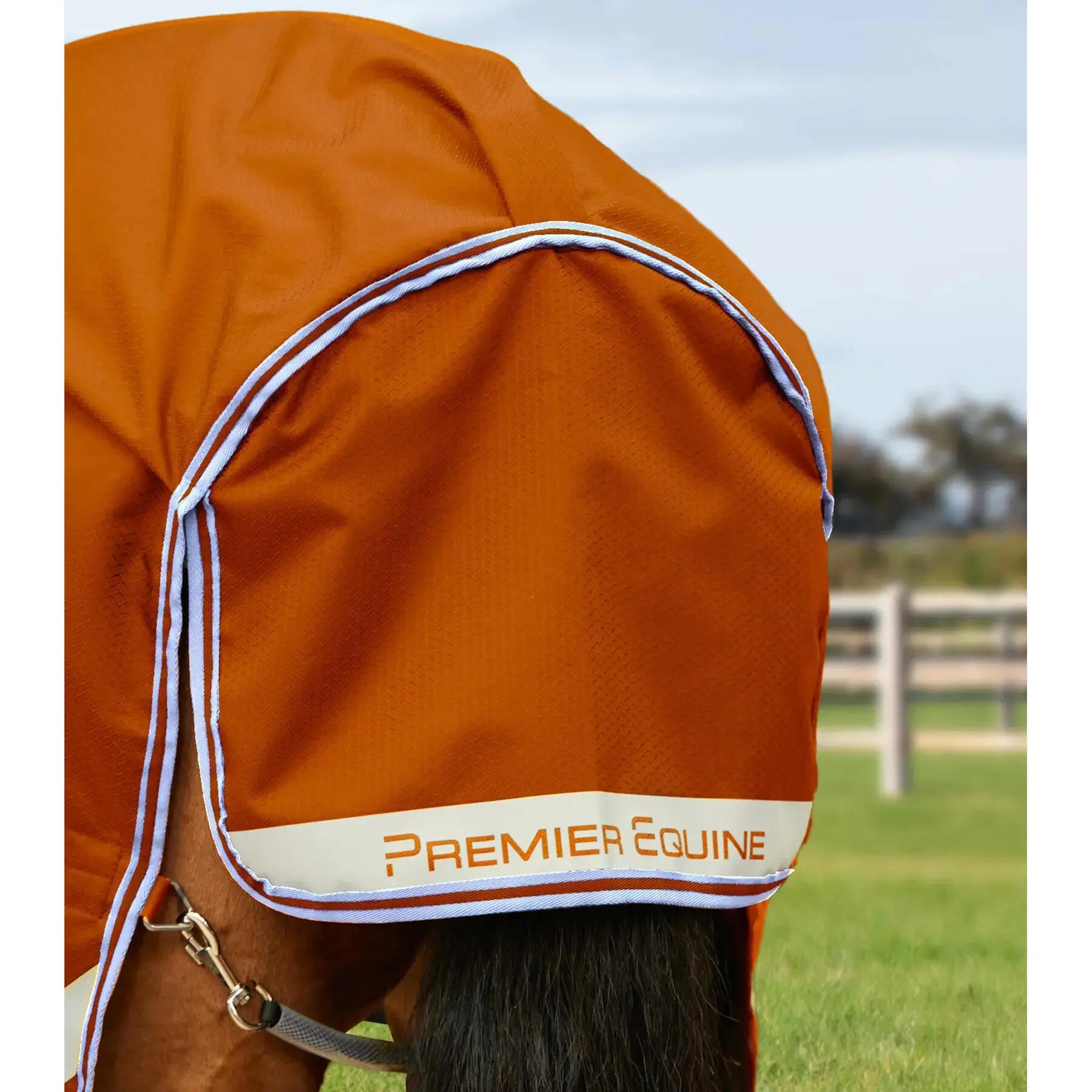 Couverture d'extérieur pour cheval avec couvre-cou Premier Equine Stratus 600D S 6/6