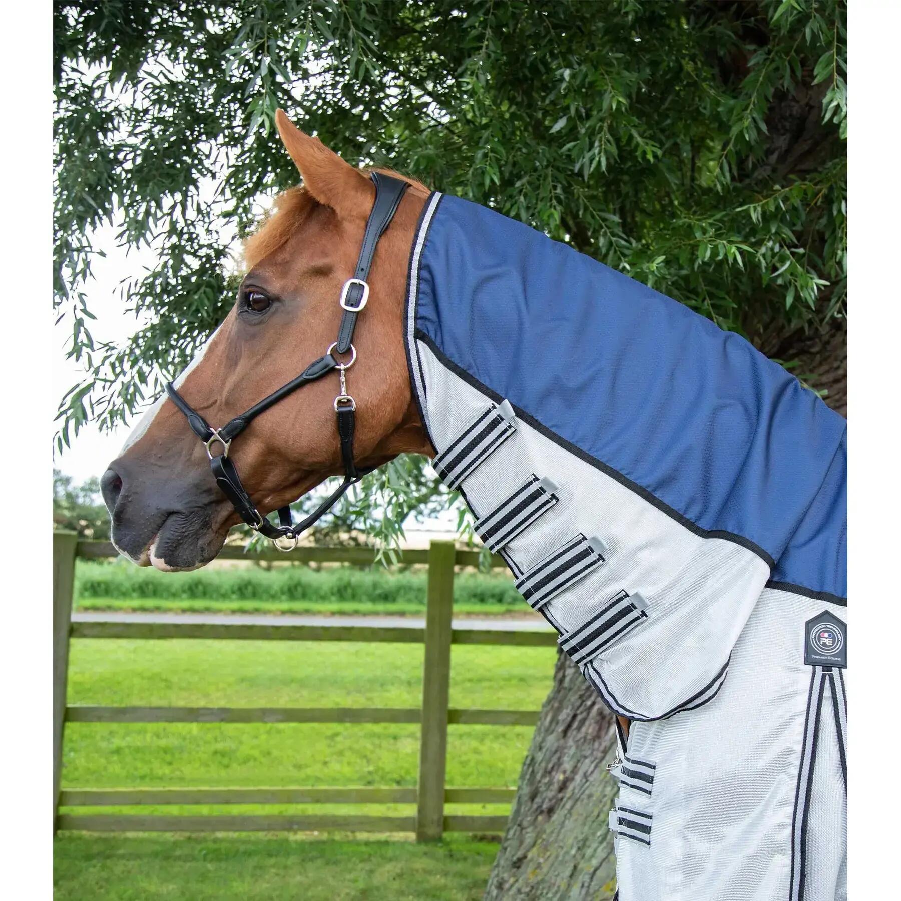 Paardenvliegendeken met surcingles Premier Equine ShowerTex 0 g 2/6