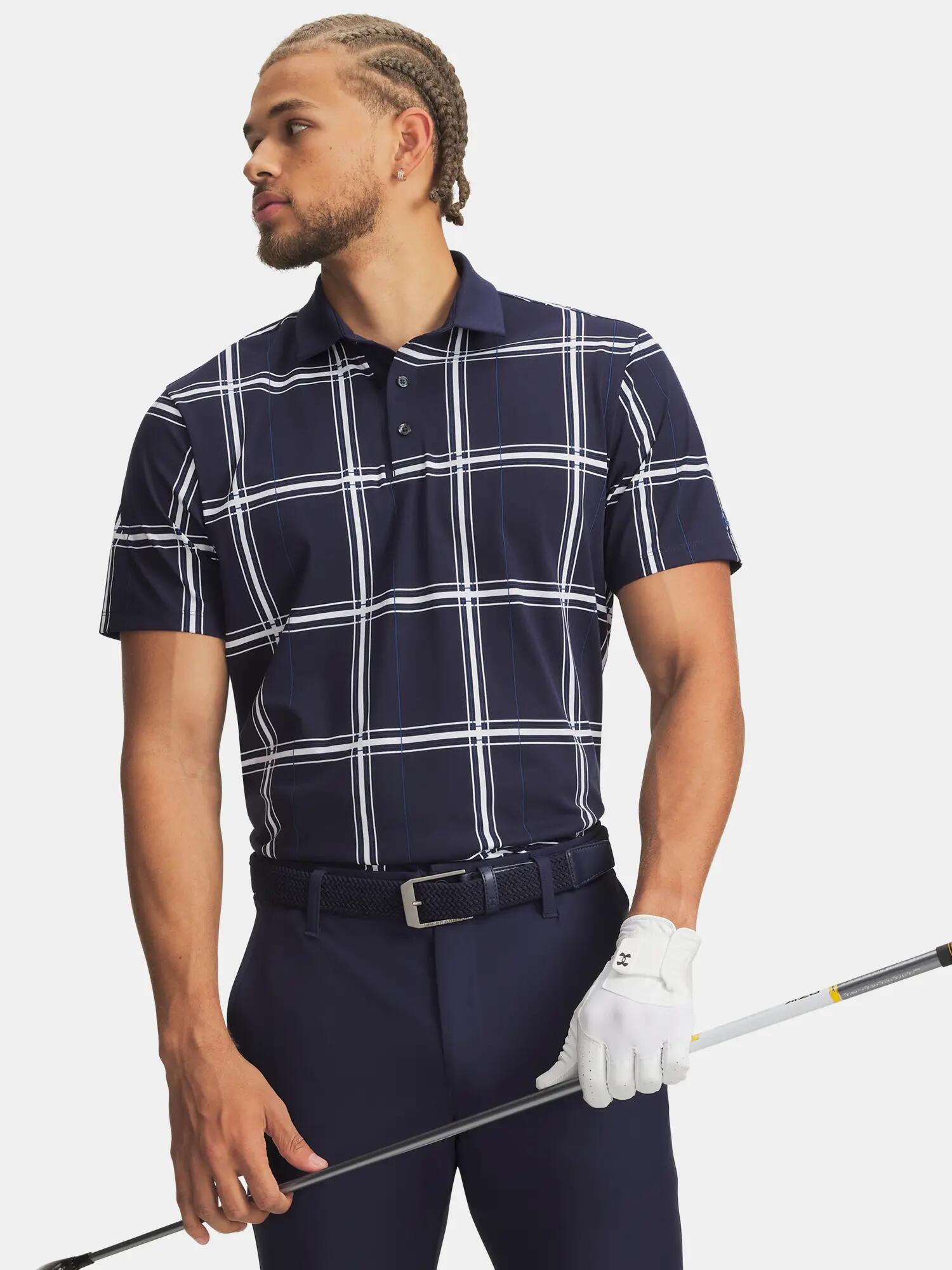 Férfi póló Under Armour UA ArmourDry Printed Polo 1/3