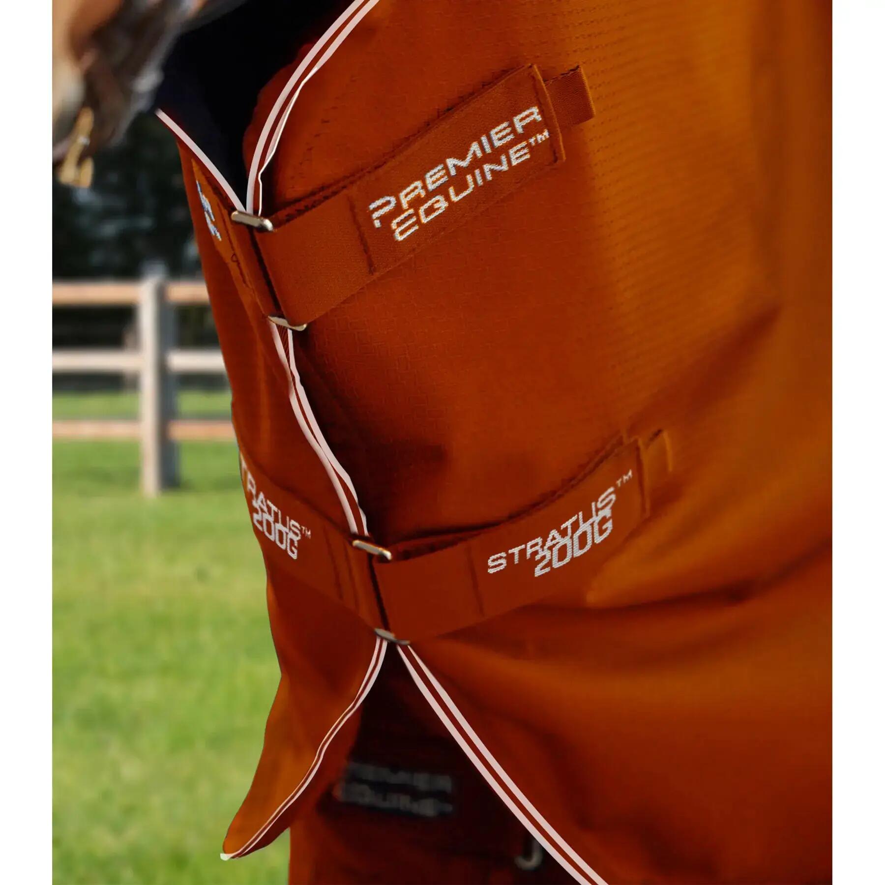 Couverture d'extérieur pour cheval avec couvre-cou Premier Equine Stratus 600D S 2/6