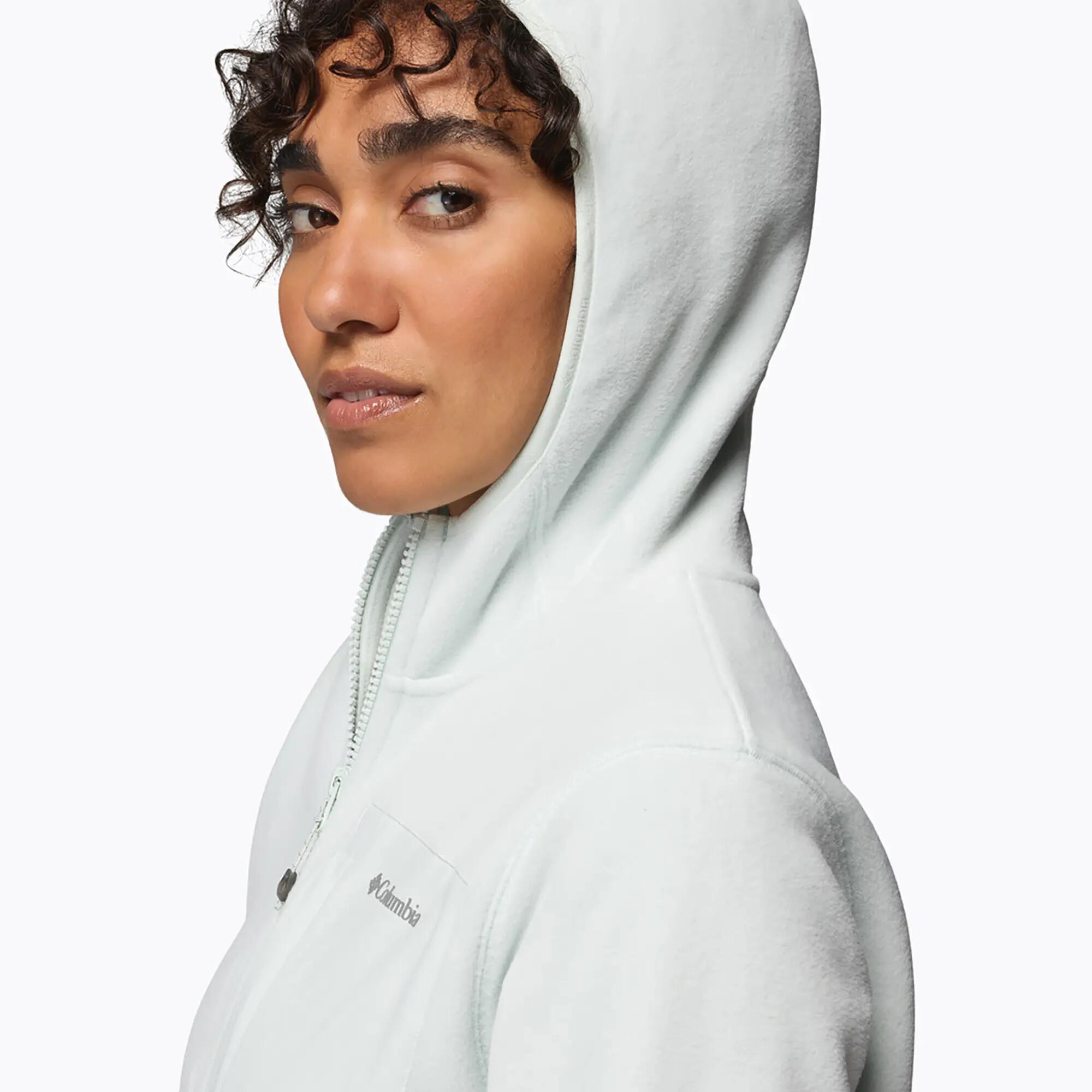 Sudadera de forro polar para mujer Columbia Pacific Arch 200 Hooded Full Zip 7/7