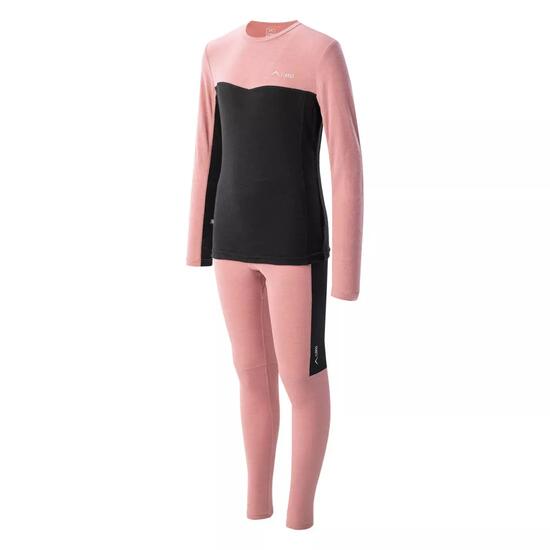 Kombinezon narciarski dla dziewczynki Elbrus Undrewear Melor Merino Set