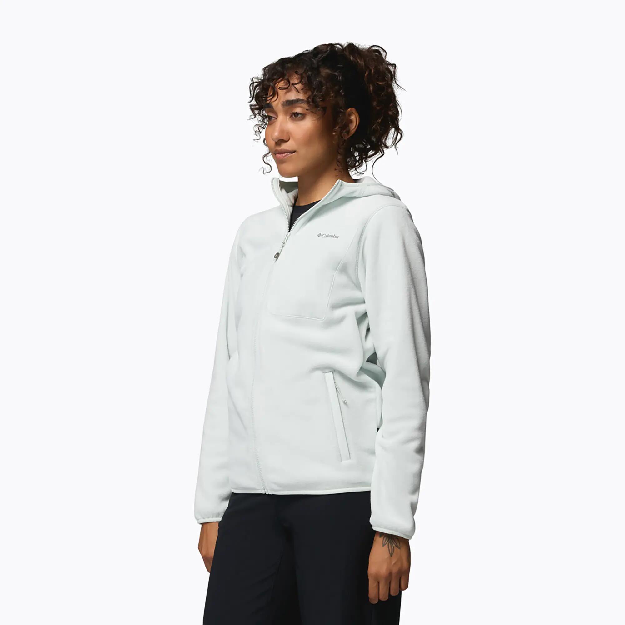 Sudadera de forro polar para mujer Columbia Pacific Arch 200 Hooded Full Zip 5/7