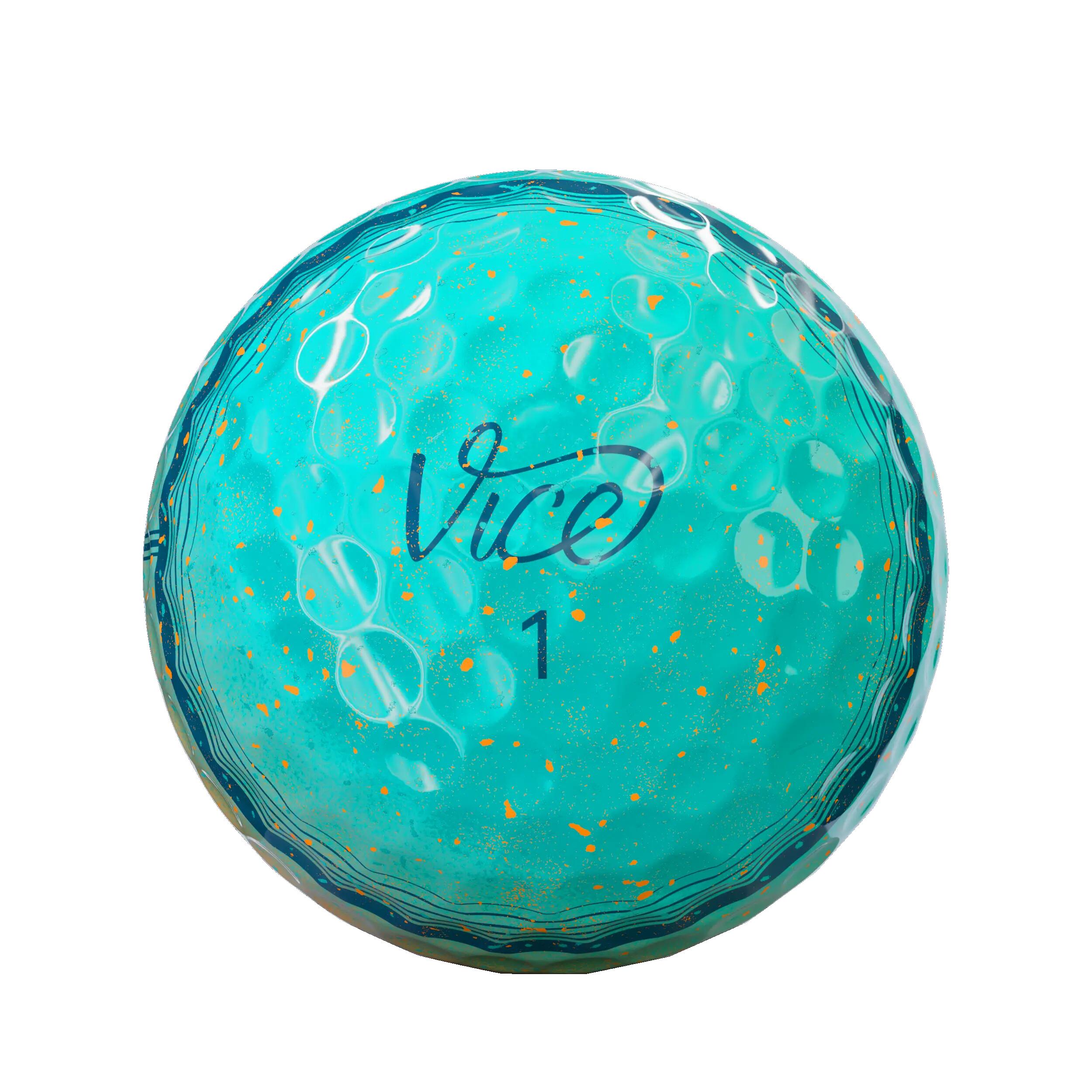 Vice Pro Air Tracer 12x Balles de golf Neon Tide 7/7