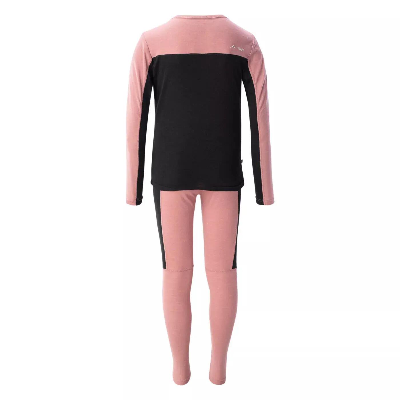 Kombinezon narciarski dla dziewczynki Elbrus Undrewear Melor Merino Set 2/3