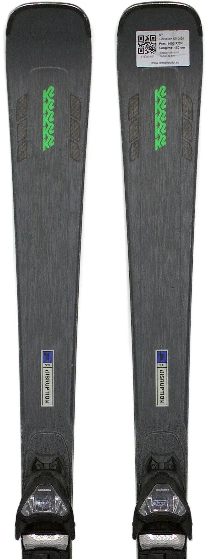 Használt síléc kötéssel - K2 Disruption STi 2026 160cm 1/5