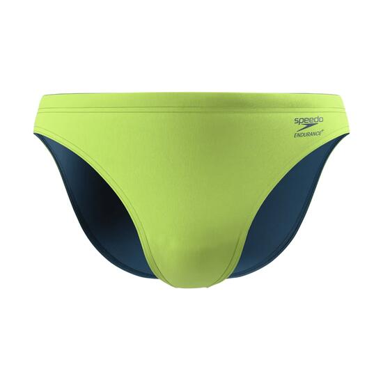 Slip De Bain Uni À Taille Ajustable Homme (Vert Clair Vif)