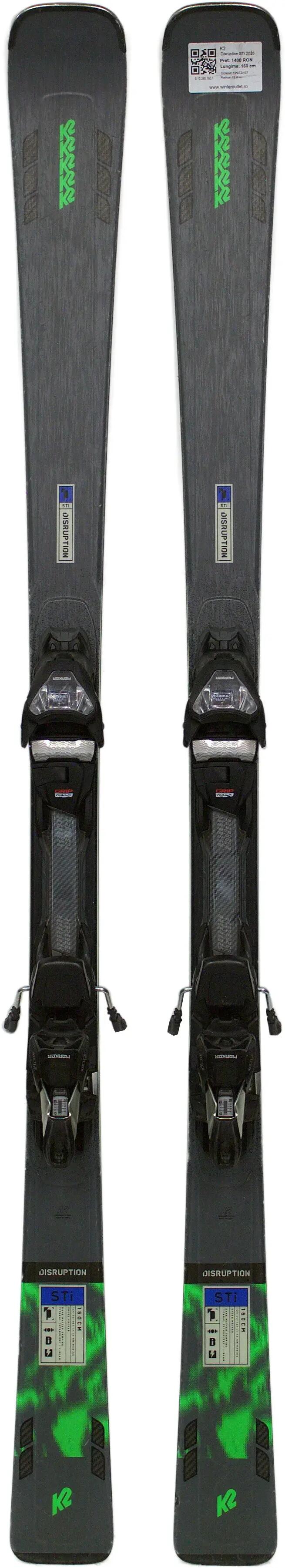 Használt síléc kötéssel - K2 Disruption STi 2026 160cm 2/5