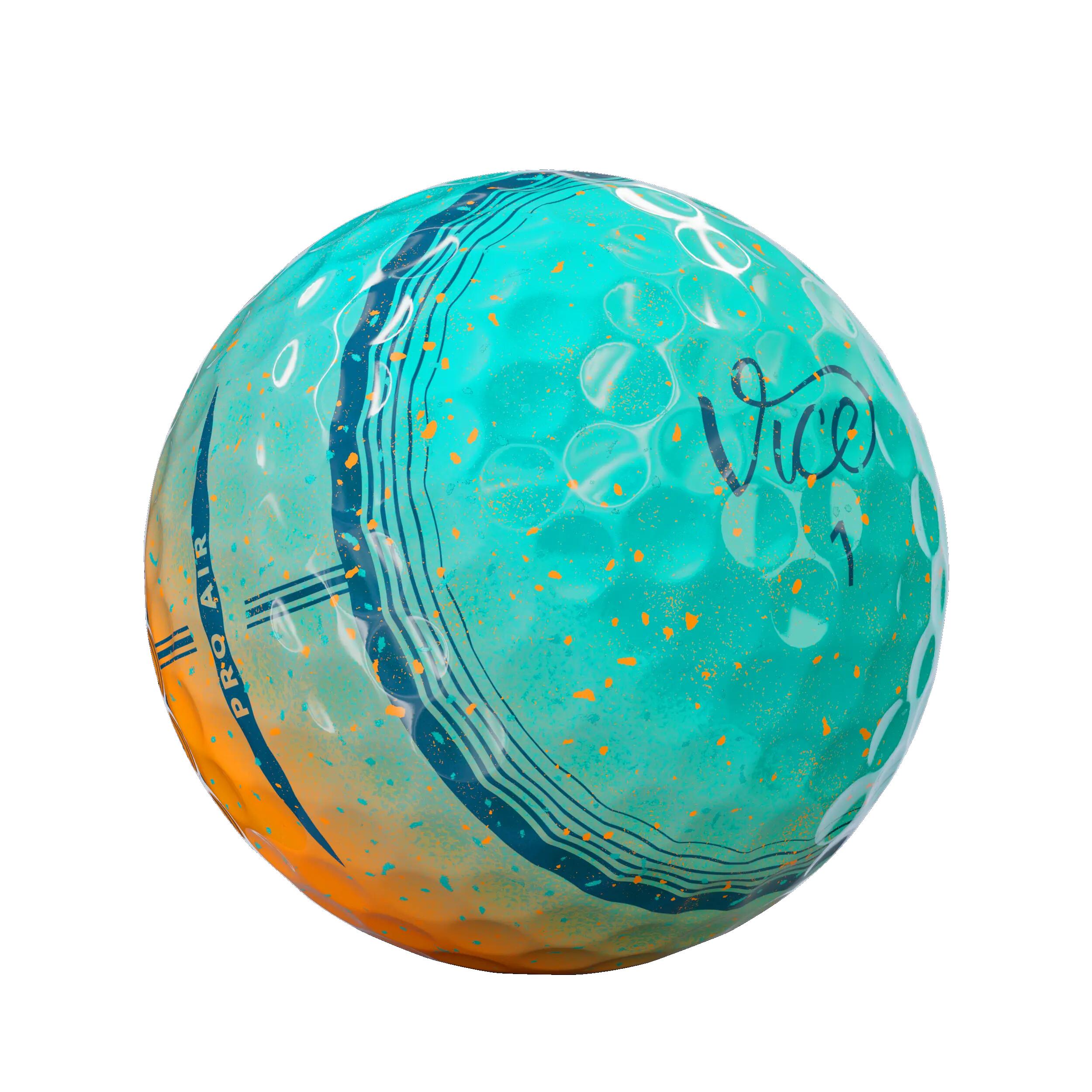 Vice Pro Air Tracer 12x Balles de golf Neon Tide 4/7