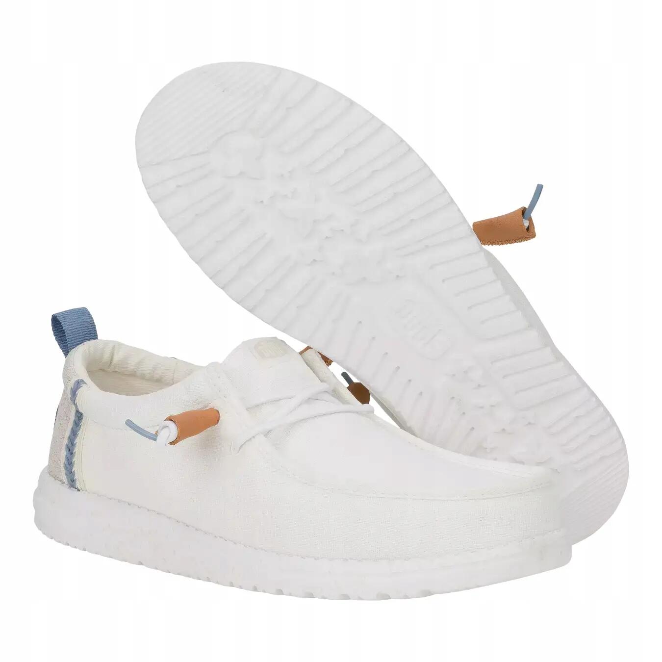 HeyDude Męskie Mokasyny Wally Summer Linen 2/6