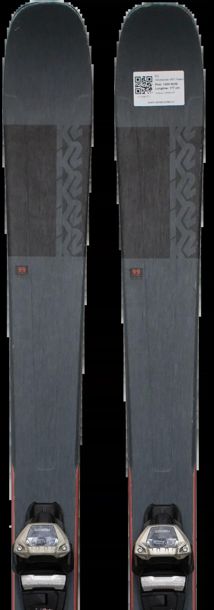 Használt síléc kötéssel - K2 Mindbender 99Ti Freeride 177cm 1/5