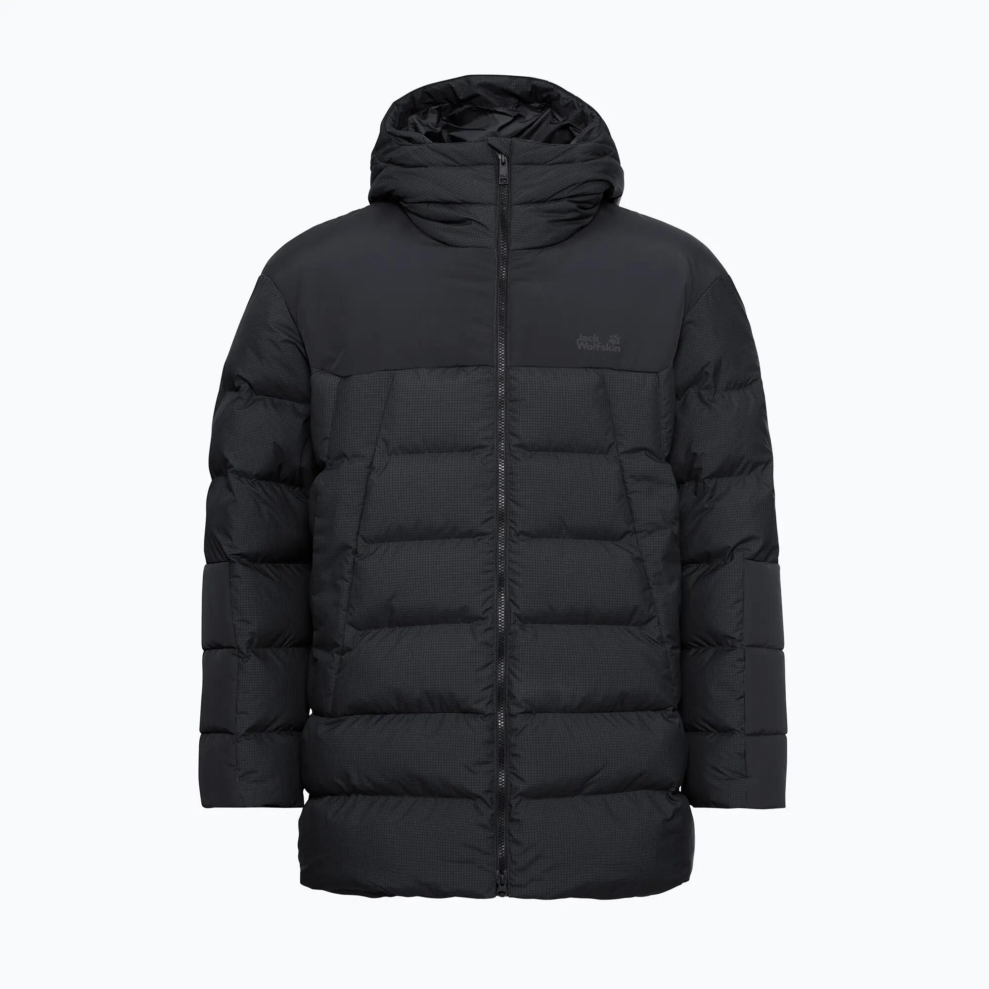 Casaco masculino acolchoado Jack Wolfskin Icy Hollow Hooded 7/7