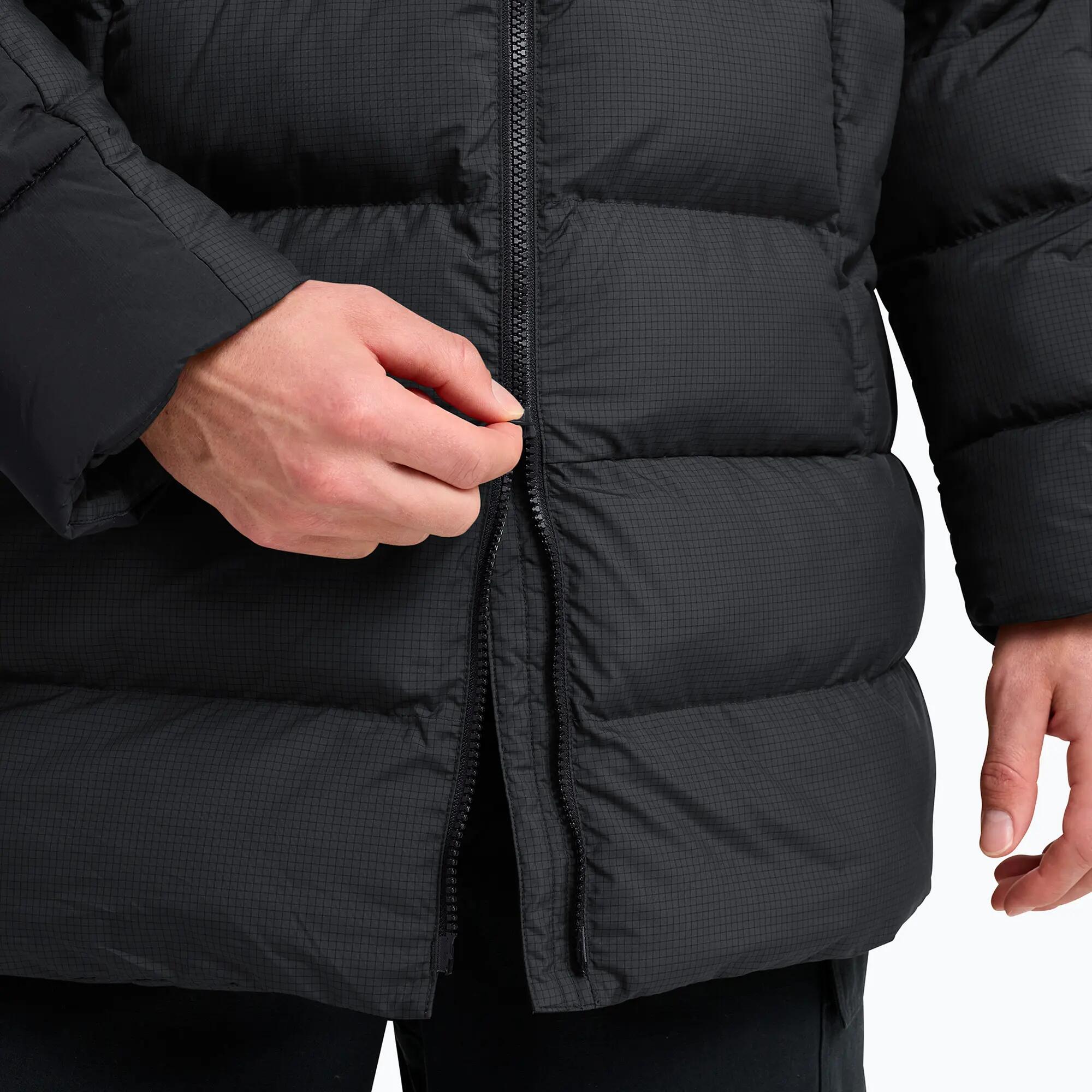 Casaco masculino acolchoado Jack Wolfskin Icy Hollow Hooded 6/7