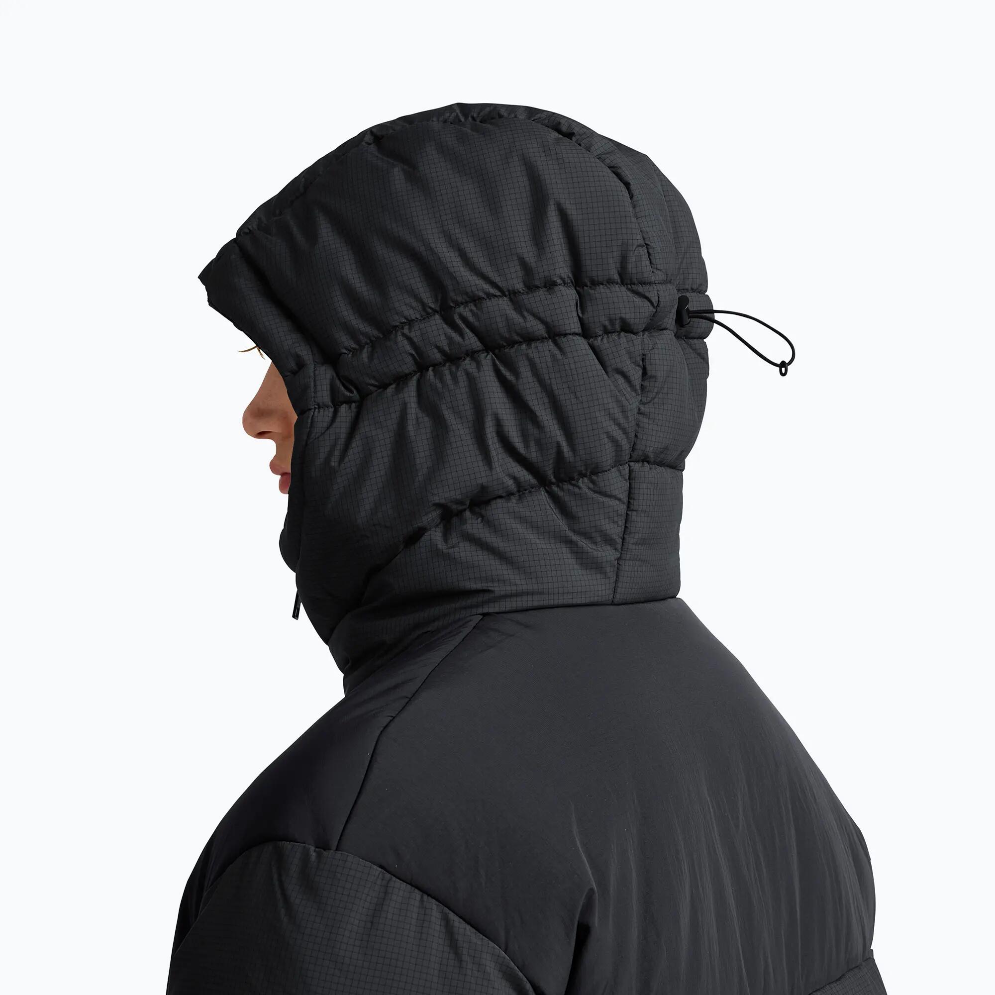 Casaco masculino acolchoado Jack Wolfskin Icy Hollow Hooded 4/7