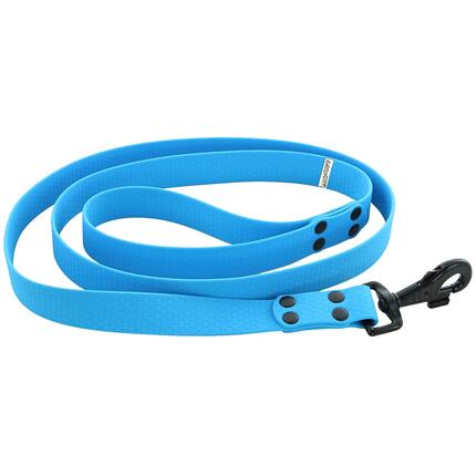 LAISSE CHIEN CANIHUNT MADE IN FRANCE HEXA 150CM largeur 25mm ORANGE