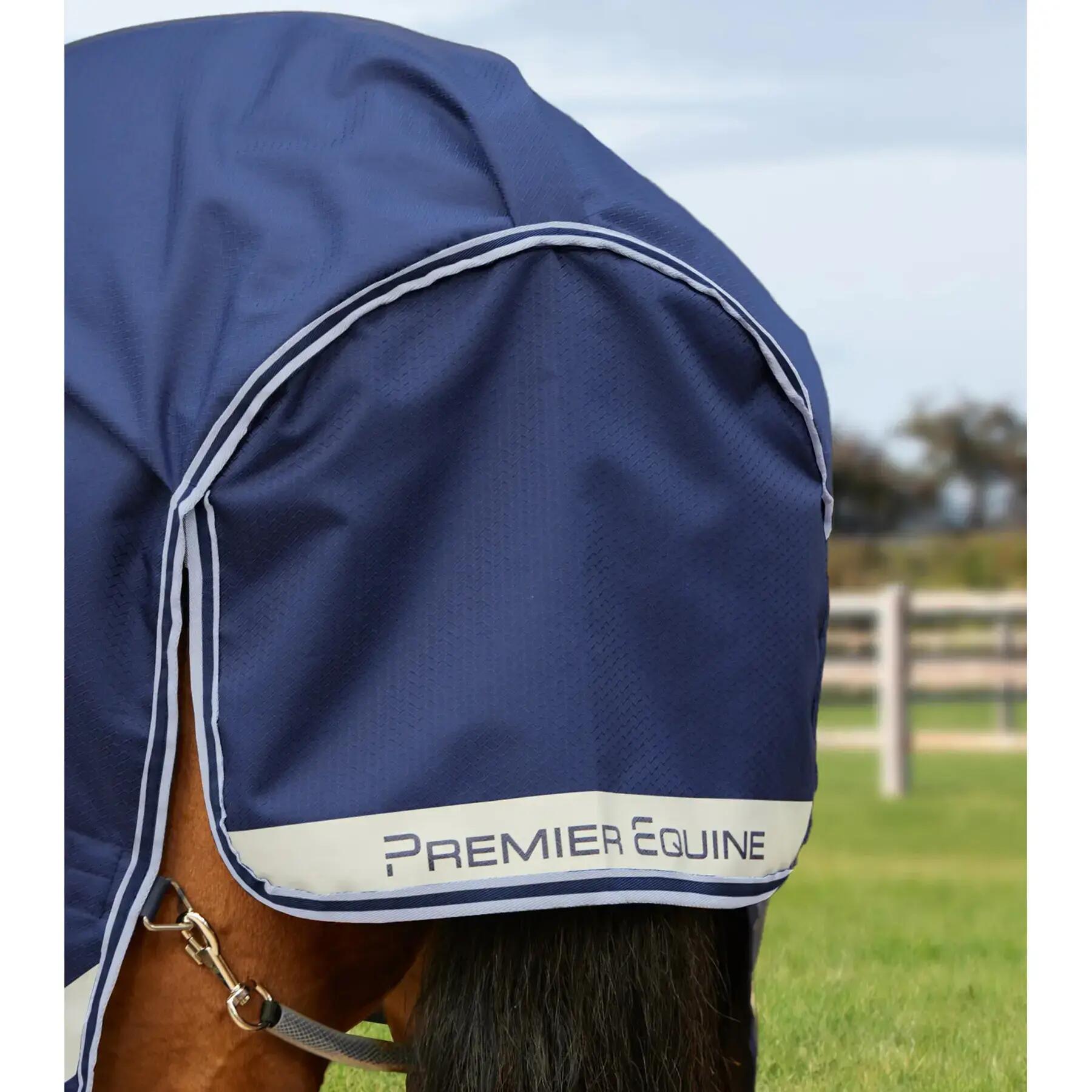 Coperta da paddock per cavalli con copricollo Premier Equine Stratus 600D Series 6/6