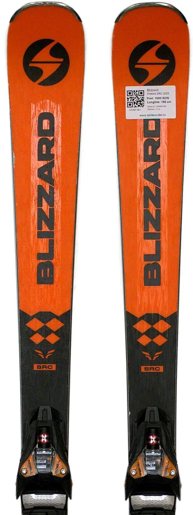 Használt síléc kötéssel - Blizzard Firebird SRC 2025 165cm 1/5