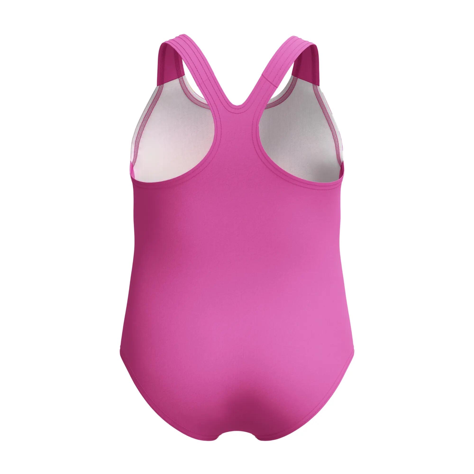 Maillot De Bain 1 Pièce Motif/style Floral Fille (Rose) 2/4