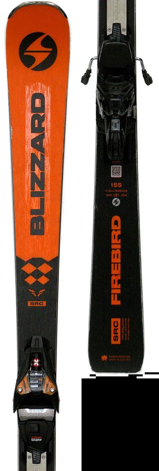 Használt síléc kötéssel - Blizzard Firebird SRC 2025 165cm 3/5