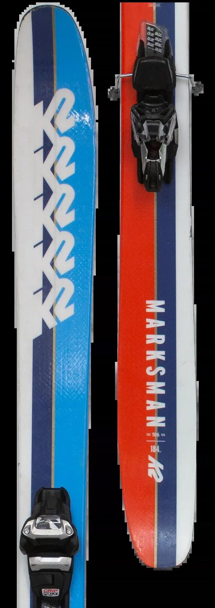 Használt síléc kötéssel - K2 Marksman Freeride 184cm 3/5