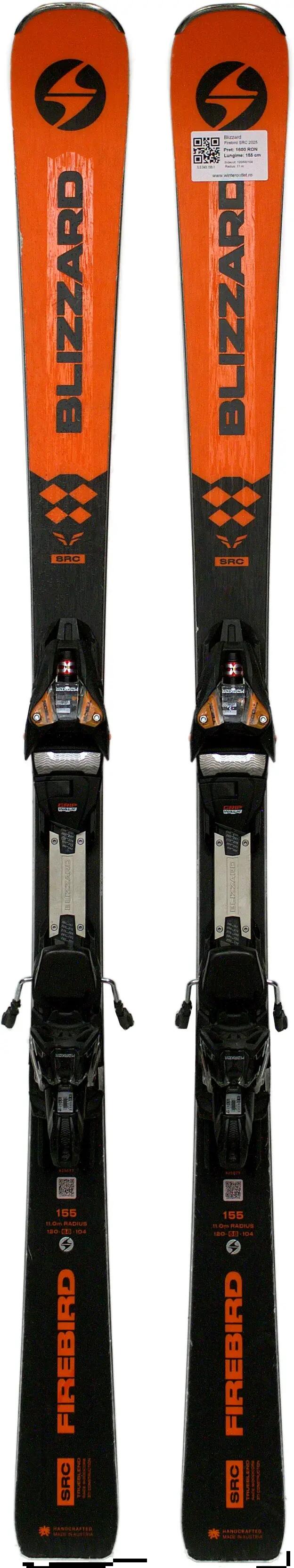 Használt síléc kötéssel - Blizzard Firebird SRC 2025 165cm 2/5
