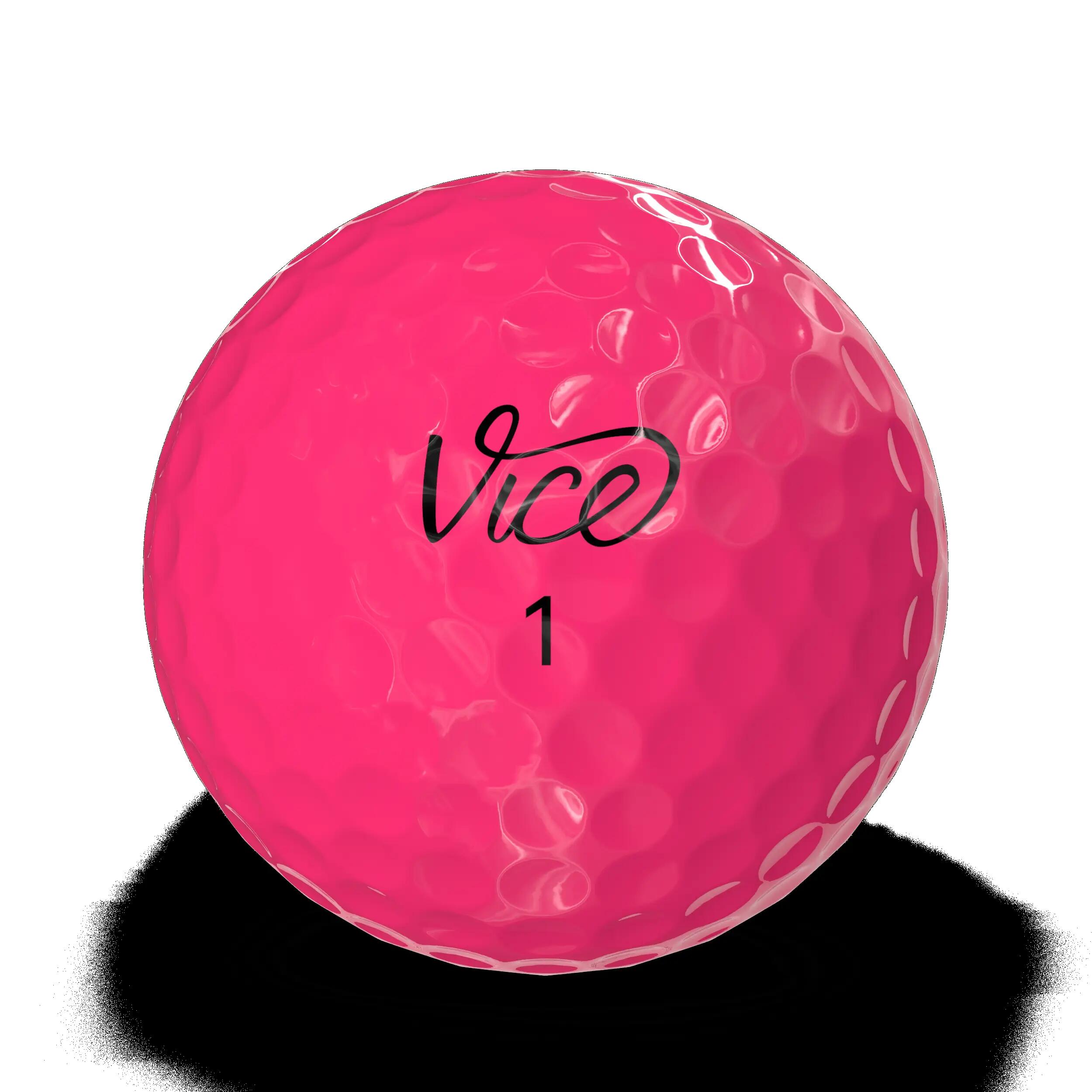 Vice Pro Air 12x golfballen neonroze 2/6
